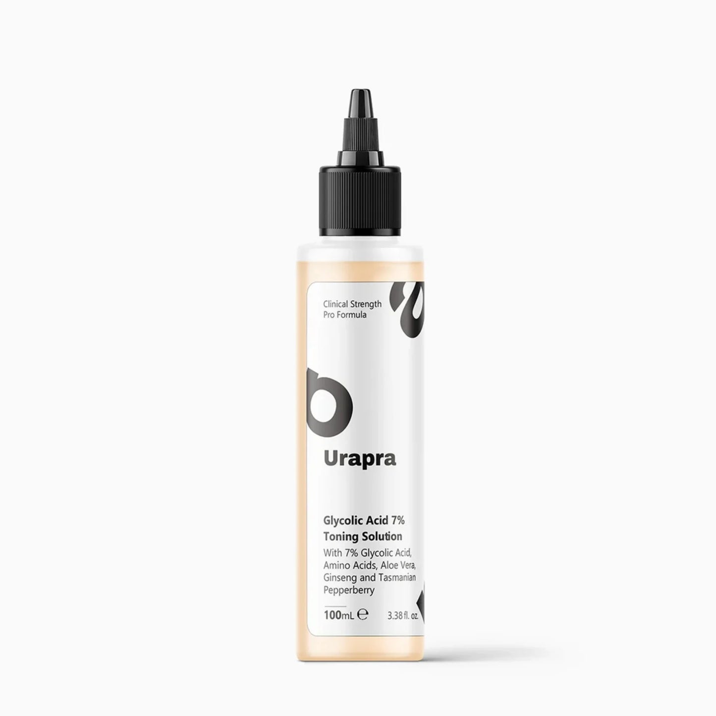 Urapra Glycolic Acid 7% Toning Solution 100ml | Exfoliating Face Toner for Clear & Radiant Skin