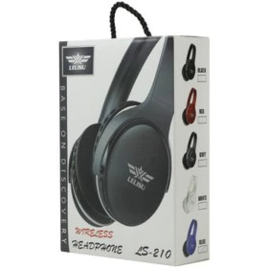 Lelisu LS-210 Wireless Headphones | Deep Bass, Noise Reduction, Long Battery