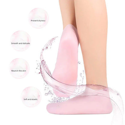 Silicone Jelly Socks | Ultra-Moisturizing Gel Foot Care Protector | Without Box