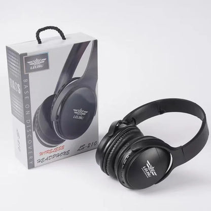Lelisu LS-210 Wireless Headphones | Deep Bass, Noise Reduction, Long Battery