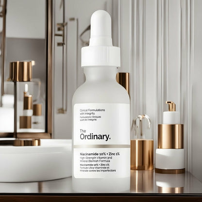 Ordinary Niacinamide 10% + Zinc 1% Serum – 30ml | Oil Control & Skin Brightening Formula