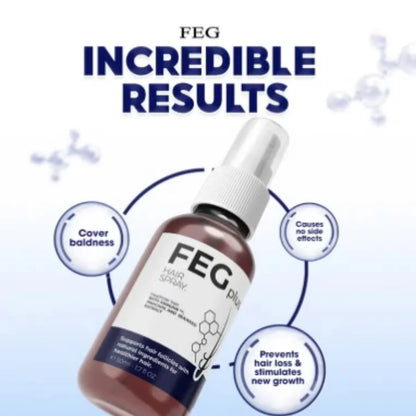 FEG Hair Growth & Anti-Hair Loss Serum – 50ml | FEG Plus Hair Growth Spray in Pakistan | Fast Regrowth & Anti-Hair Fall Solution