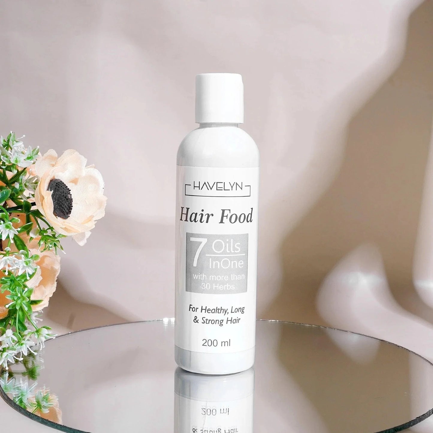 Havelyn Hair Food Oil 200ml | 7 Oils in One with 30+ Herbal Extracts for Strong & Healthy Hair