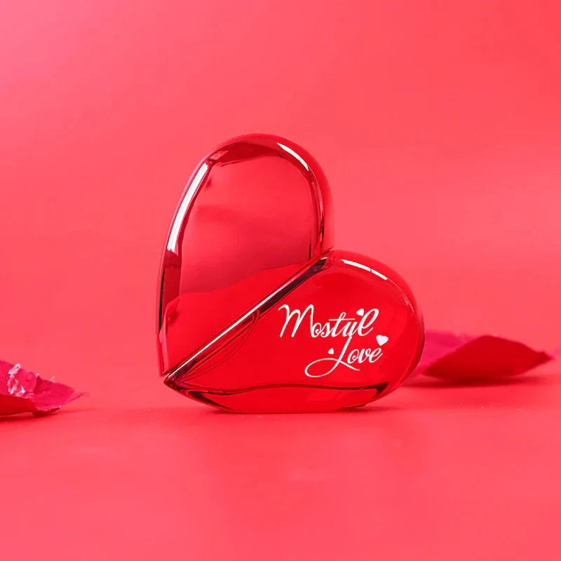 Mutual Love Perfume For Women | Heart-Shaped Bottle EDP – 50ml | Floral Fruity Long-Lasting Scent