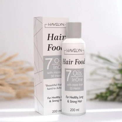 Havelyn Hair Food Oil 200ml | 7 Oils in One with 30+ Herbal Extracts for Strong & Healthy Hair