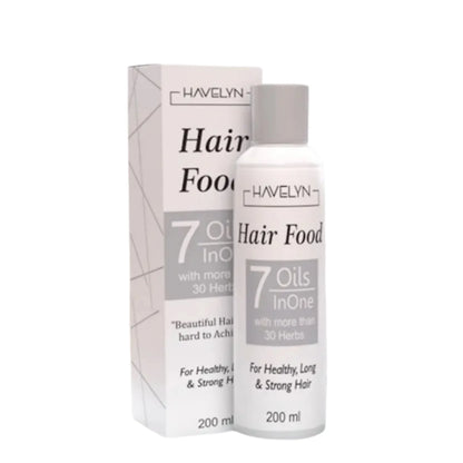 Havelyn Hair Food Oil 200ml | 7 Oils in One with 30+ Herbal Extracts for Strong & Healthy Hair