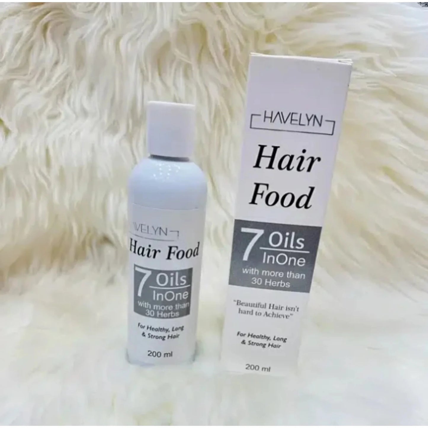 Havelyn Hair Food Oil 200ml | 7 Oils in One with 30+ Herbal Extracts for Strong & Healthy Hair