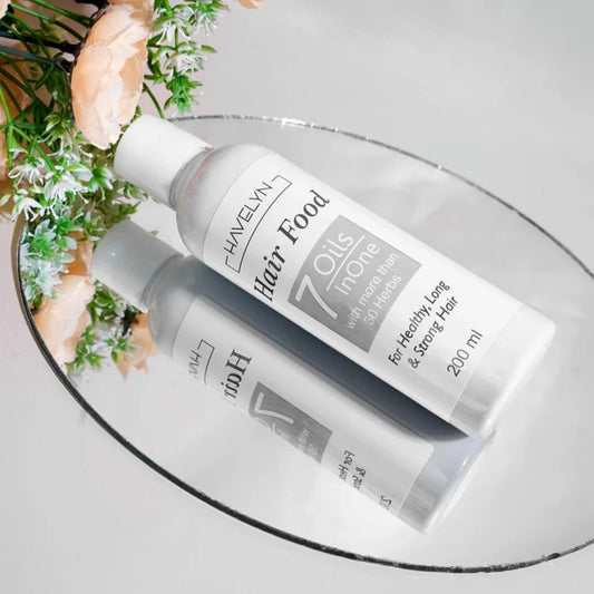 Havelyn Hair Food Oil 200ml | 7 Oils in One with 30+ Herbal Extracts for Strong & Healthy Hair
