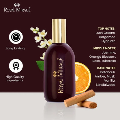 Royal Mirage Eau De Cologne Spray | 120ml Unisex Perfume