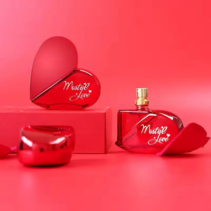 Mutual Love Perfume For Women | Heart-Shaped Bottle EDP – 50ml | Floral Fruity Long-Lasting Scent