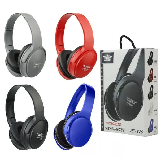 Lelisu LS-210 Wireless Headphones | Deep Bass, Noise Reduction, Long Battery