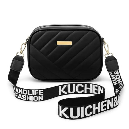 Leather Handbag for Girls & Women | Stylish  Shoulder Bag  for Daily Use & Gift | Black