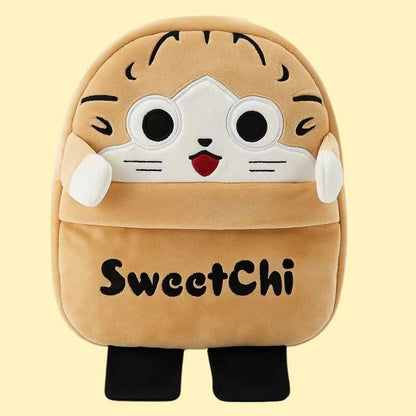 Cute Plush Sweetchi Character Backpack for Girls  | Stuffed School Bag & Gift for Kids