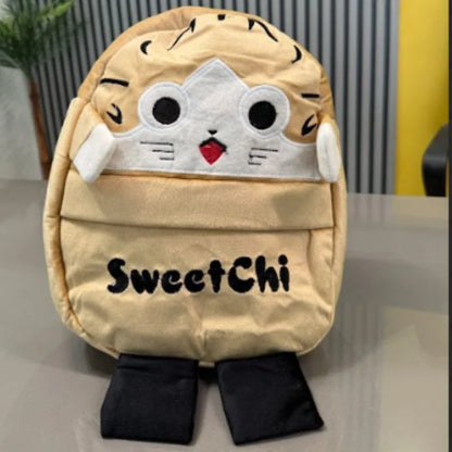 Cute Plush Sweetchi Character Backpack for Girls  | Stuffed School Bag & Gift for Kids