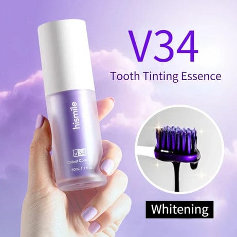 Hismile v34 Color Corrector Serum | HIGH QUALITY | Instant Teeth Brightening Solution | 30ml