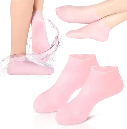 Silicone Jelly Socks | Ultra-Moisturizing Gel Foot Care Protector | Without Box